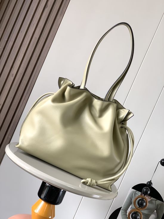 Loewe Flamenco Nappa Leather Clutch 9050