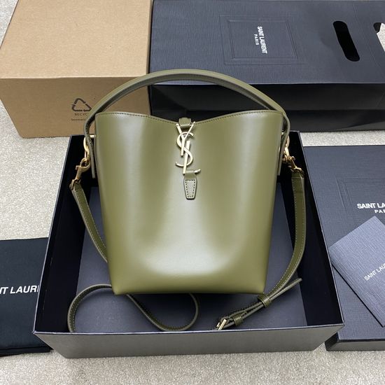 Yves Saint Laurent LE 5A7 Small Bucket Bag with Handle 749036 11515