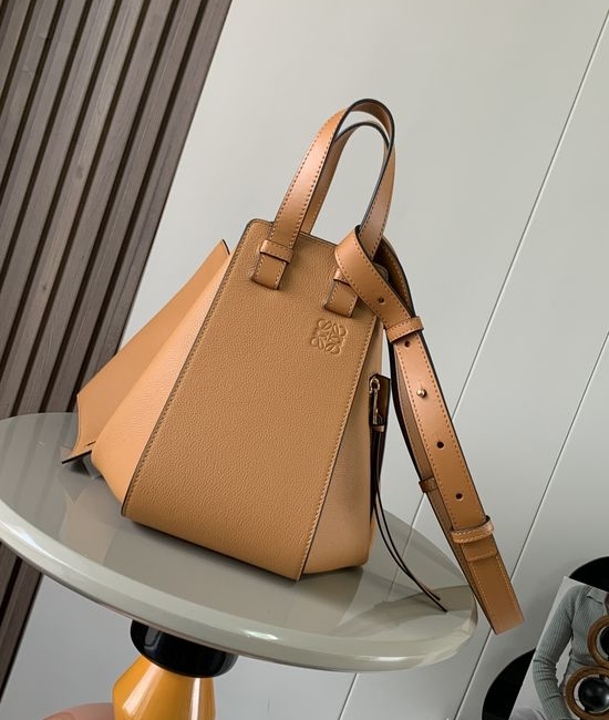 Loewe Hammock Grain Leather Handbag 9060