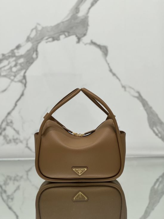 Prada Bowling Grain Leather Bag 1BA451