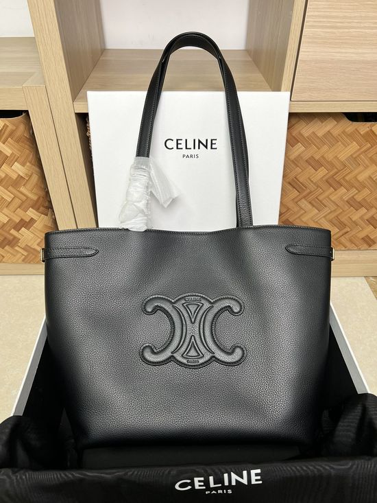 Celine CABAS ANAIS Grained Cowhide Tote Bag 116853