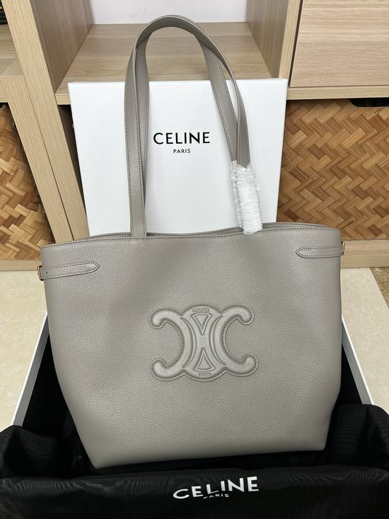 Celine CABAS ANAIS Grained Leather Tote Bag 116853