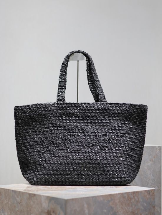 Yves Saint Laurent Woven Tote Large Capacity Bag 379269