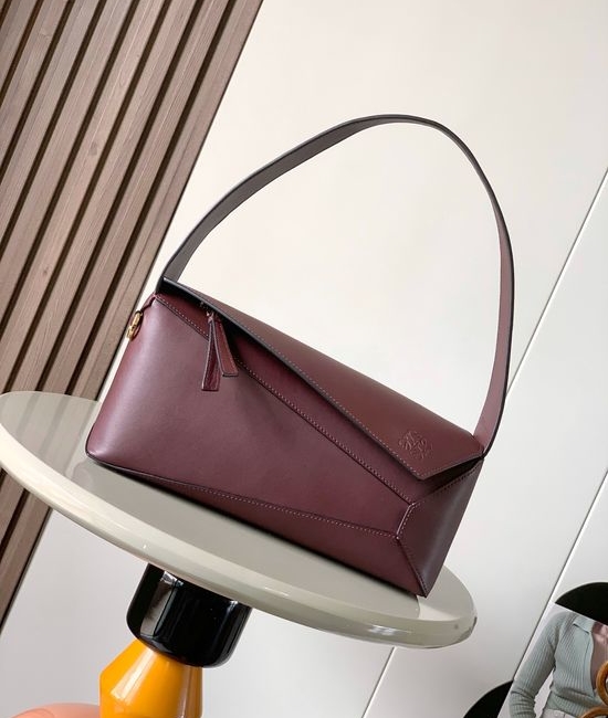 Loewe Puzzle Hobo Nappa Leather Shoulder Bag 8018