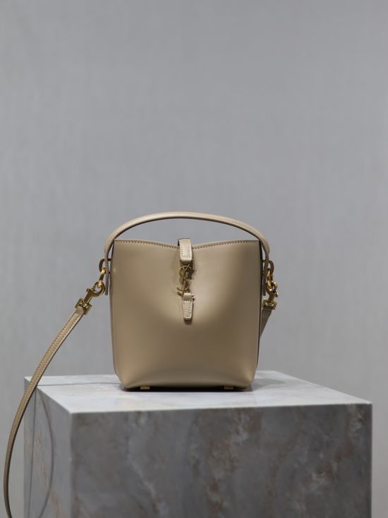 Yves Saint Laurent LE 37 Light Apricot Water Bucket Bag 765870