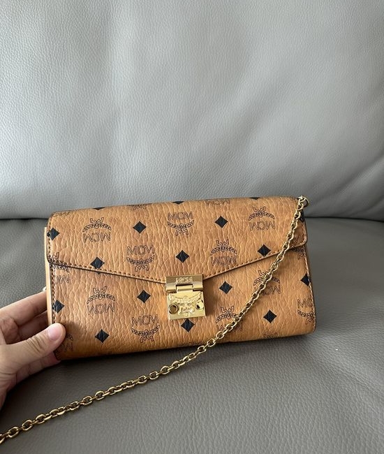 MCM Classic Visetos Envelope Crossbody Bag 65009