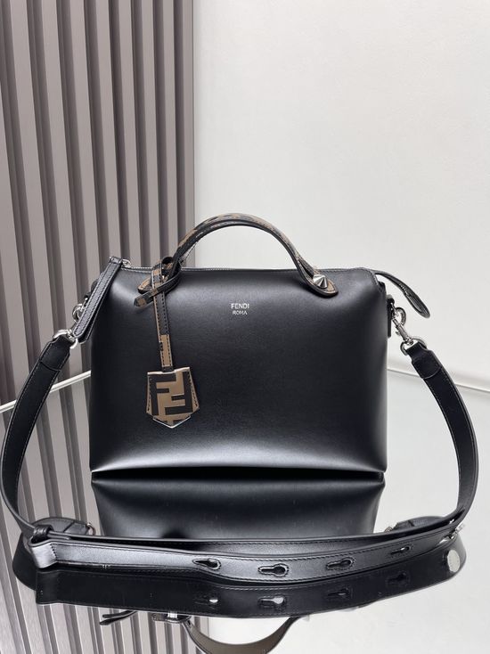 Fendi BY THE WAY Leather Boston Handbag 2303
