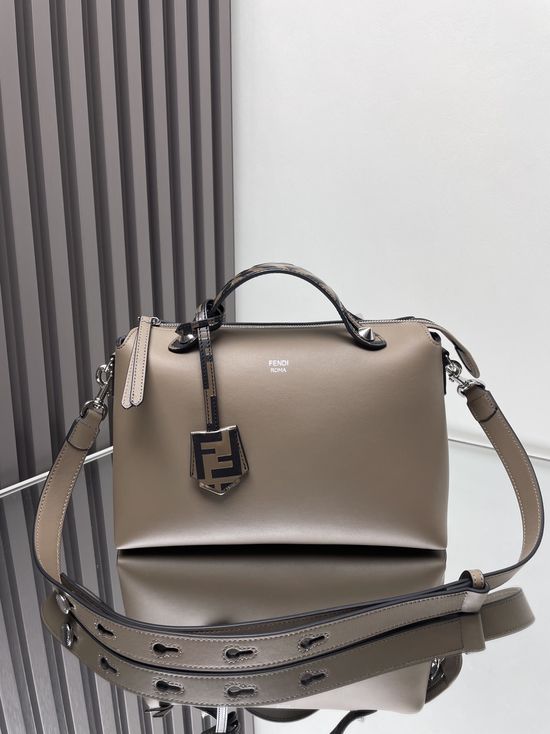 Fendi BY THE WAY Leather Boston Handbag 2303