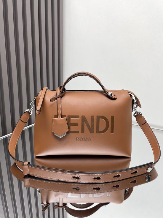 Fendi BY THE WAY Leather Boston Handbag 2303