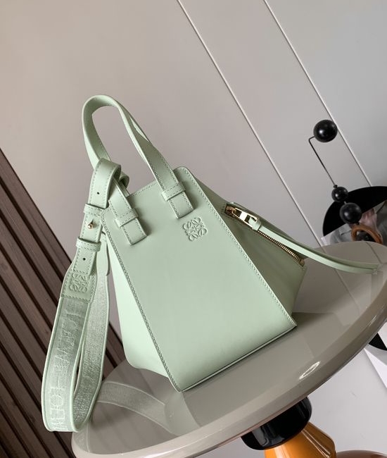 Loewe Hammock Bag Convertible Leather Handbag 9002