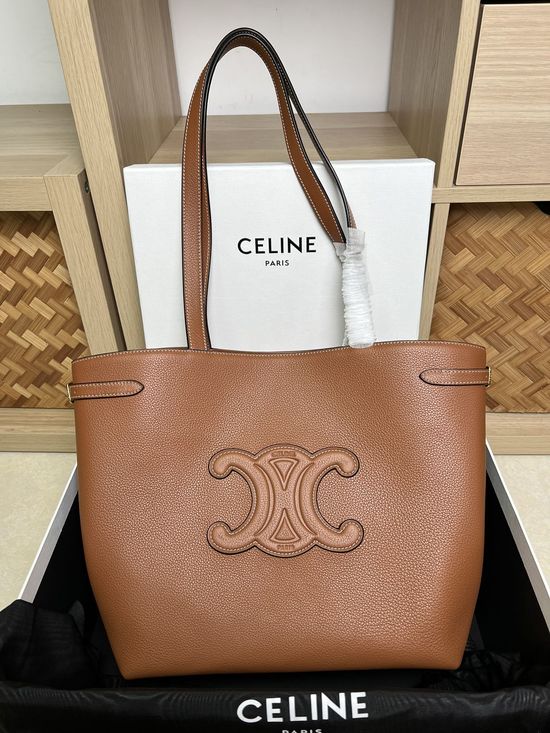 Celine CABAS ANAIS Grained Leather Tote 116853