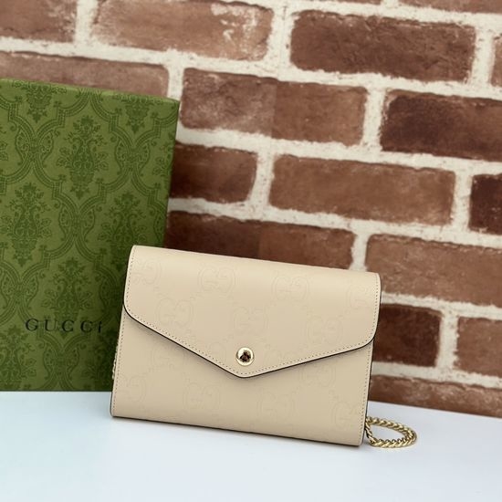 Gucci Dionysus Beige Embossed Leather Bag 781555