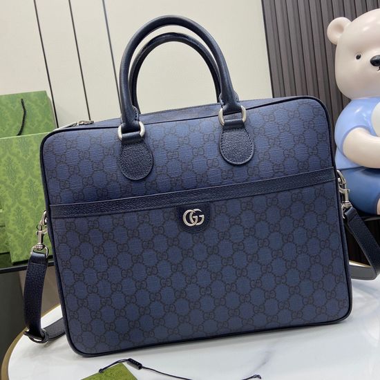 Gucci Ophidia GG Supreme Canvas Briefcase 792116
