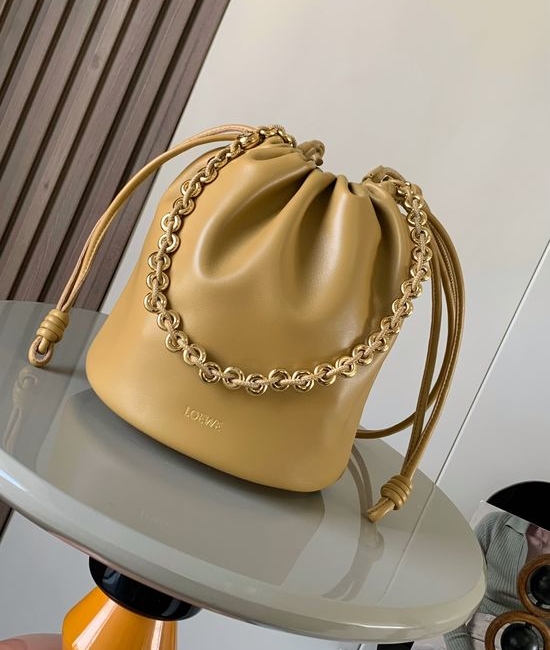 Loewe Flamenco Purse Bucket Nappa Leather Handbag 9062