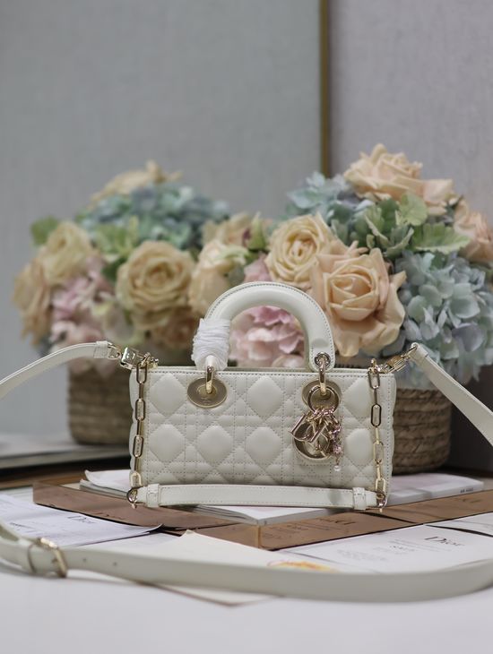 Christian Dior Lady DJoy Lambskin Quilted Bag 0540