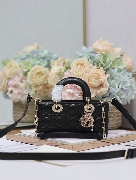 Christian Dior Lady DJoy Lambskin Quilted Bag 0540