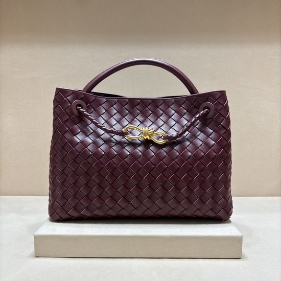 Bottega Veneta Andiamo Woven Handbag 8463
