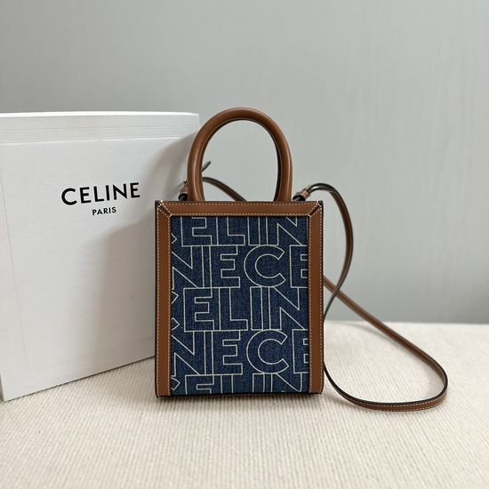 Celine Canvas Mini Tote Bag 193302