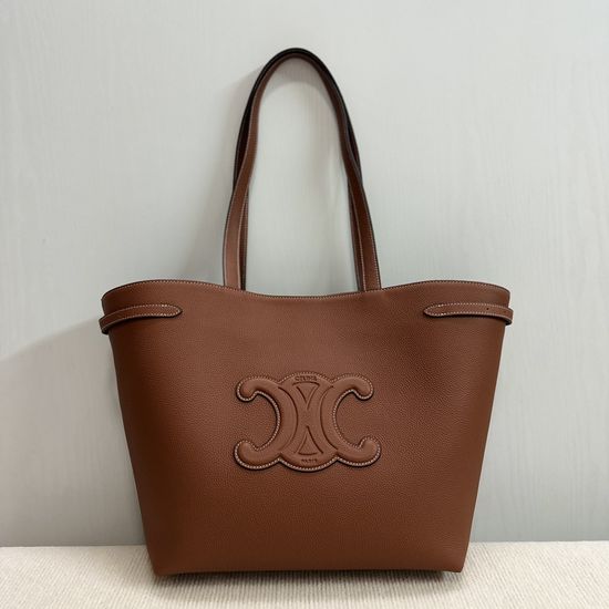 Celine CABAS ANAIS Grained Leather Tote Bag 116853