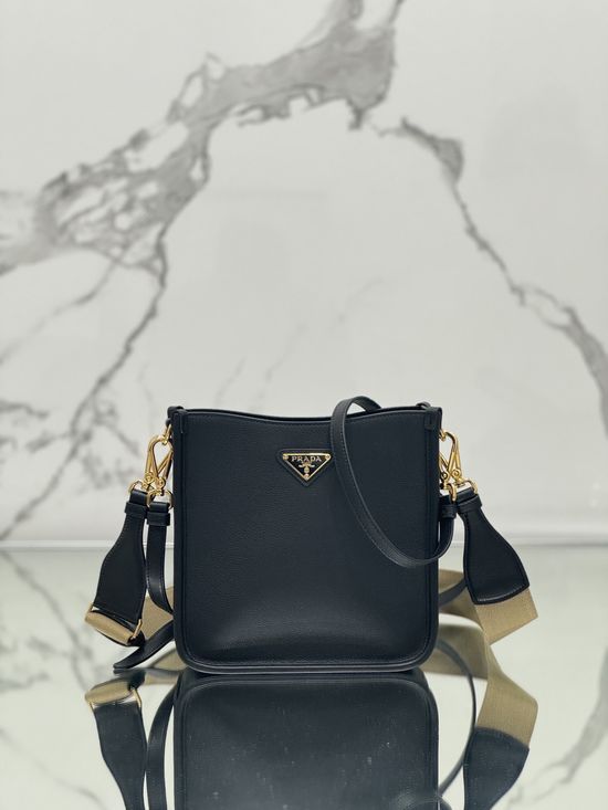 Prada Calfskin Shoulder Bag 1BH220