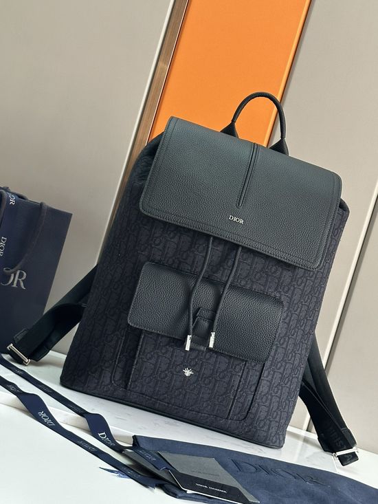 Christian Dior Motion Oblique Print Backpack 93319