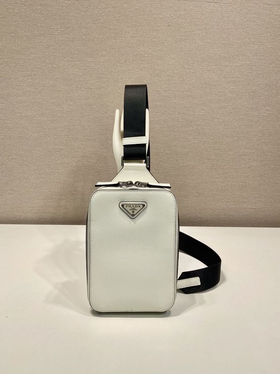 Prada Saffiano Leather Chest Bag 2VZ106