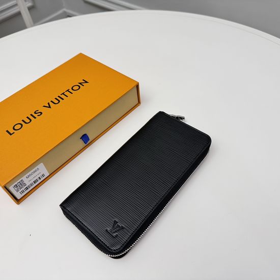 Louis Vuitton Vertical Zip Wallet Damier Graphite M60965