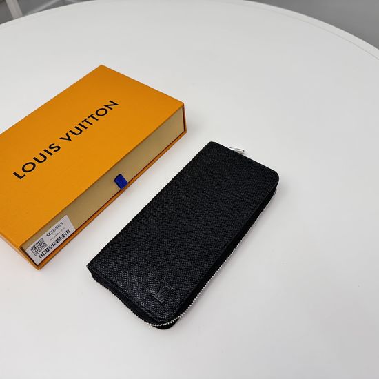 Louis Vuitton Vertical Zip Wallet Damier Graphite N30503