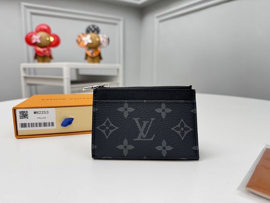 Louis Vuitton Monogram Canvas Zippered Card Holder M82253