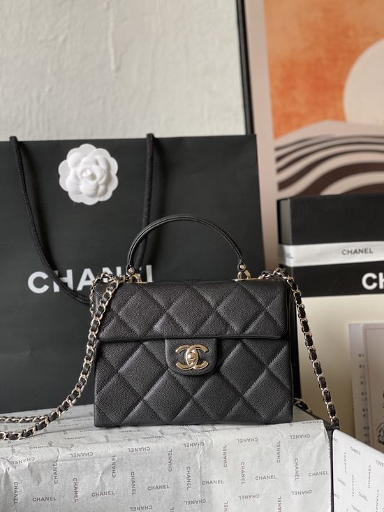 Chanel Kelly Handbag with Chain Handle AS4711