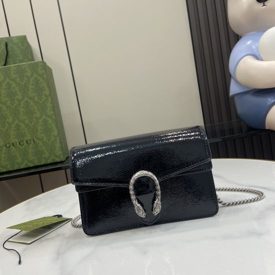 Gucci Dionysus Series Patent Leather Mini Bag 795368