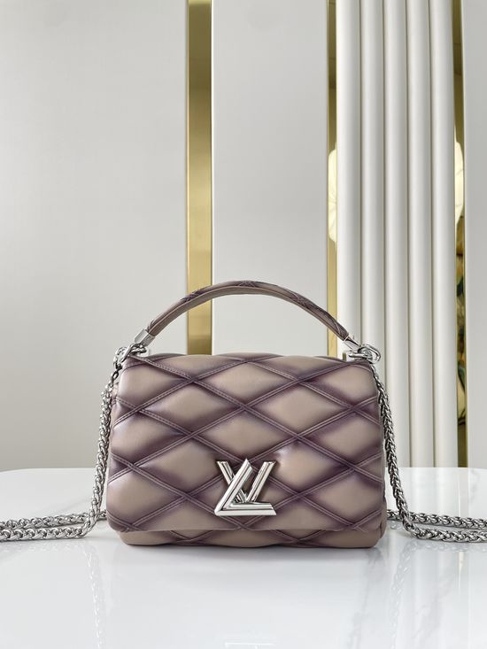 Louis Vuitton TWIST Leather Chain Crossbody Bag M23045