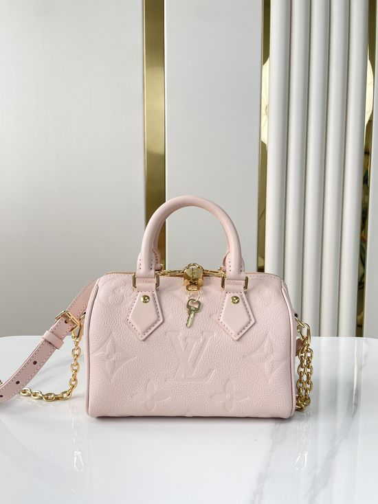 Louis Vuitton Speedy Leather Handbag M47136