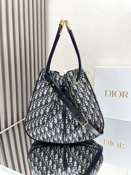 Christian Dior Nolita Large Textile Tote Bag 2311