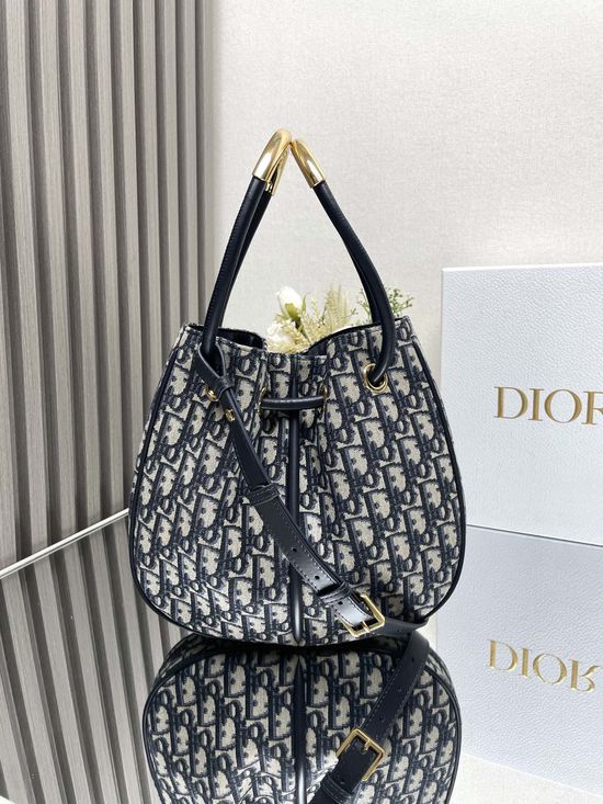 Christian Dior Nolita Medium Handbag Timeless Style 3986
