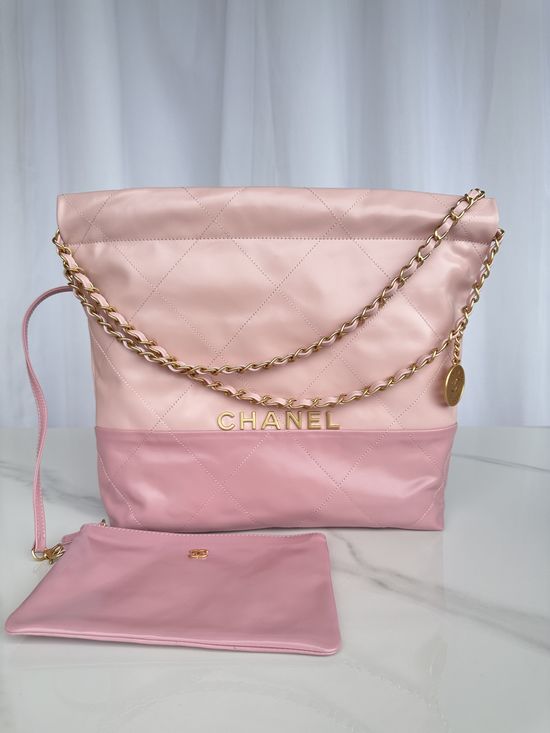 Chanel Leather Stitching Handbag AS3260