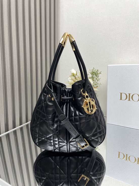 Christian Dior Nolita Elegant Handbag with D.I.O.R. Charm 2312