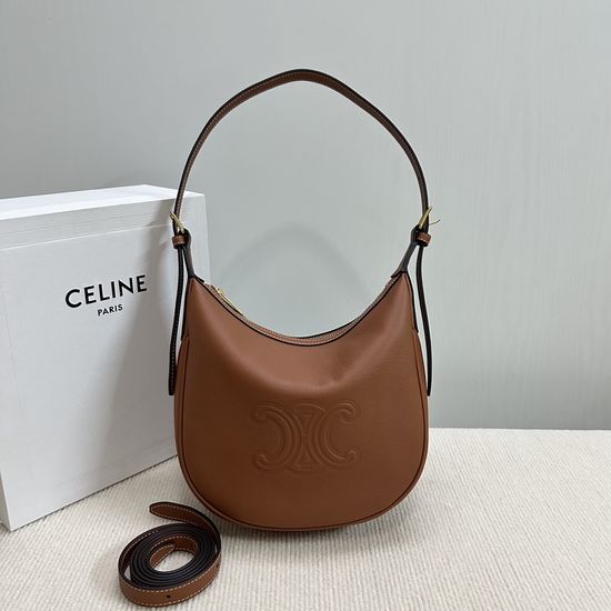 Celine HELOISE HOBO Brown Shoulder Bag 117253