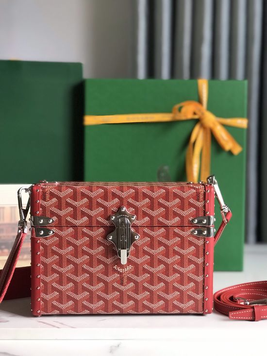 Goyard Cassette Box Shoulder Bag 2049