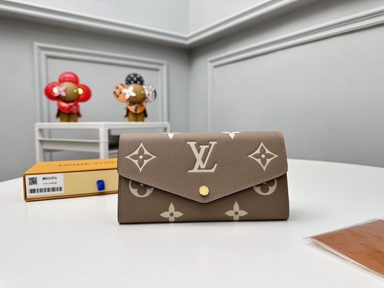 Louis Vuitton Sarah Wallet Monogram Empreinte M80496