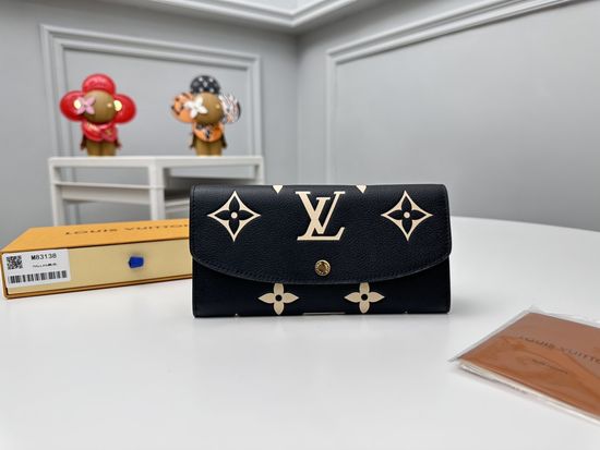 Louis Vuitton Emilie Embossed Leather Wallet M83138
