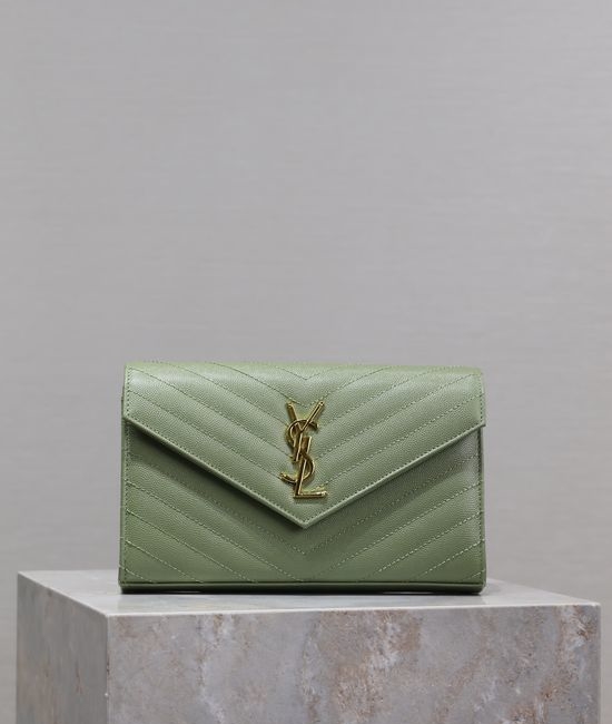 Yves Saint Laurent YSL MONOGRAM Envelope Bag 377828