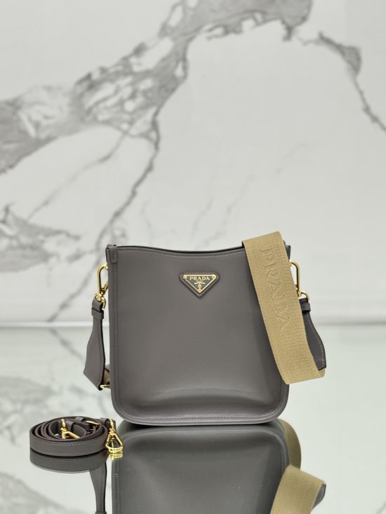 Prada Calfskin Shoulder Bag 1BH220