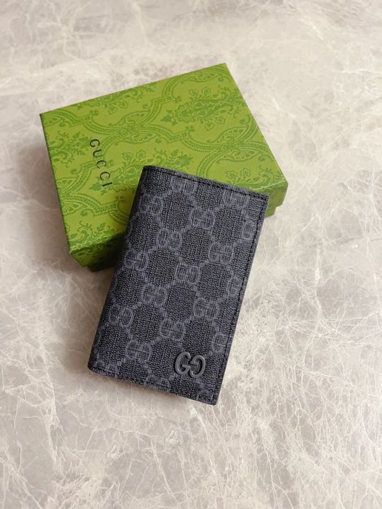 Gucci GG Supreme Canvas Card Case 768249