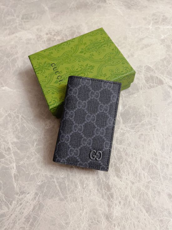 Gucci GG Supreme Canvas Card Case 768249