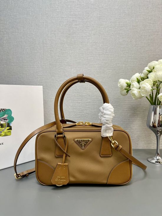 Prada Medium Vintage Tote Bag Recycled Nylon 1BB121