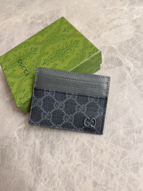 Gucci GG Supreme Canvas Card Holder 795230