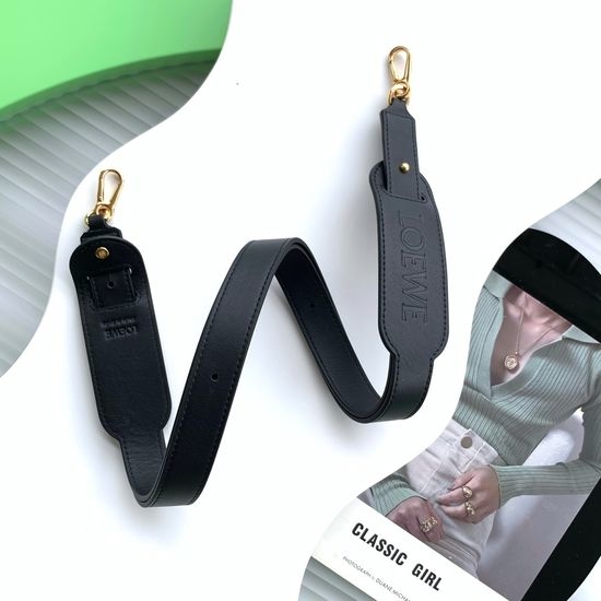 Loewe Padded Leather Adjustable Shoulder Strap 005