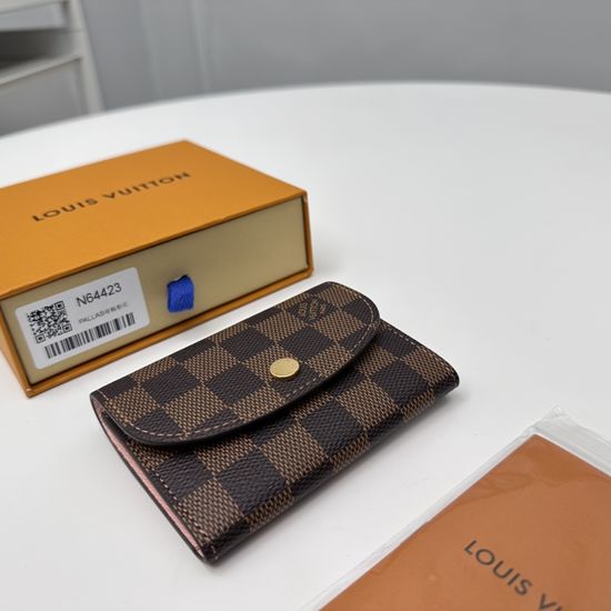 Louis Vuitton Damier Canvas Envelope Wallet N64423