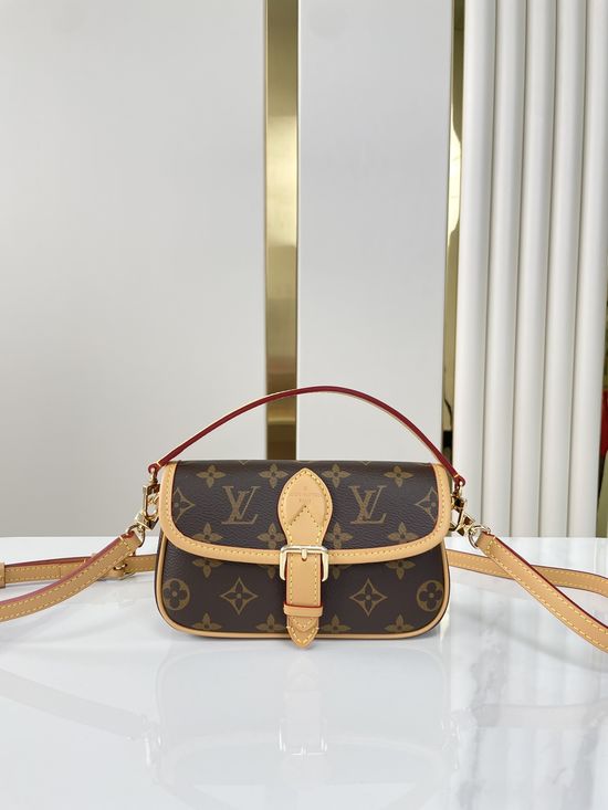 Louis Vuitton NANO DIANE Mini Baguette Bag M83566